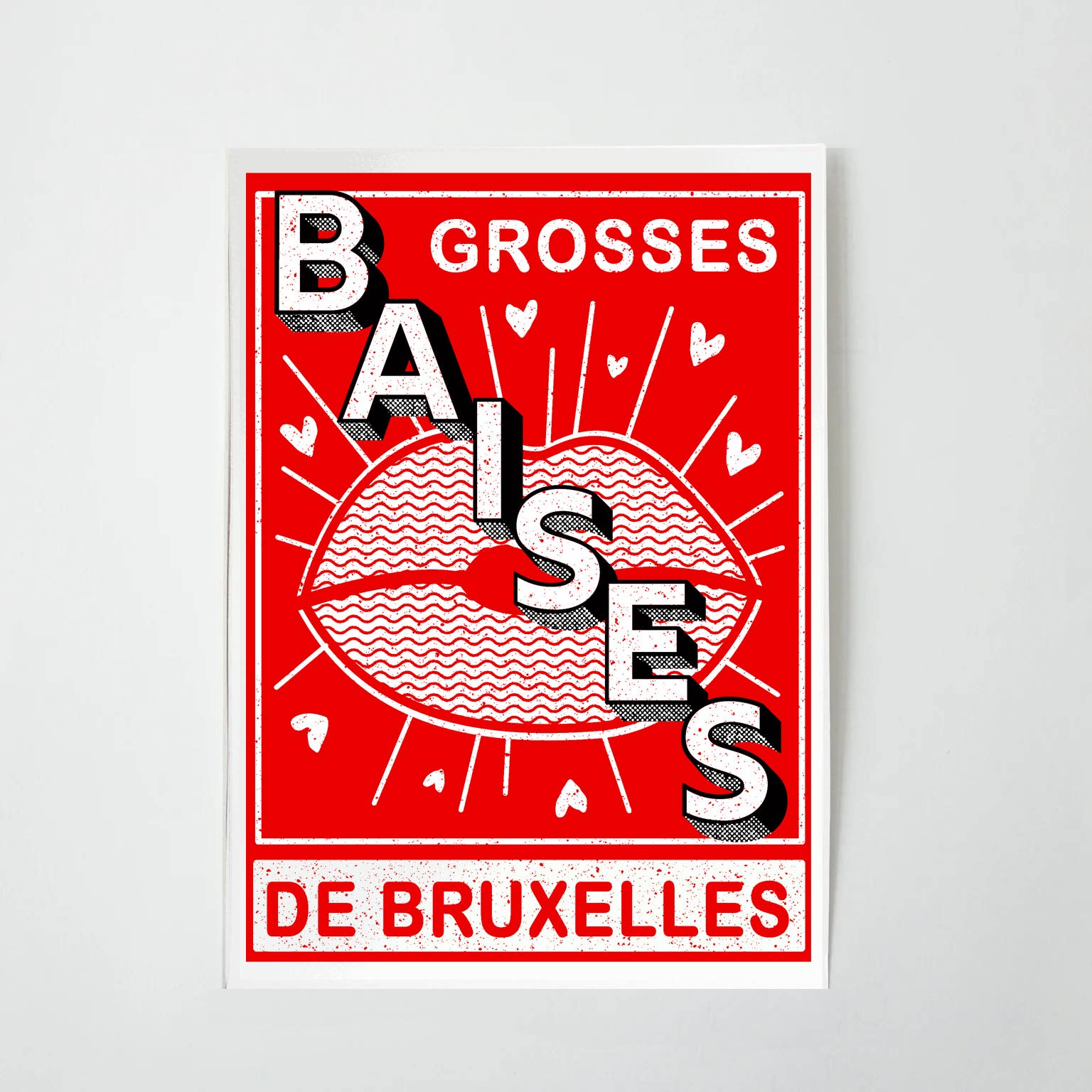 Bruxelles te salue fieu - Wholesale Poster - Big Baises of Brussels