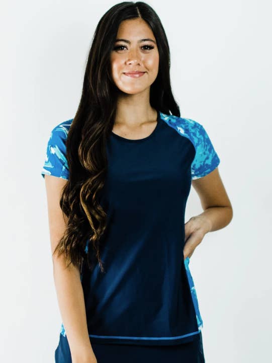 Calypsa - Wholesale Swim Top - Women's - Loose Fit Adele Swim Top12