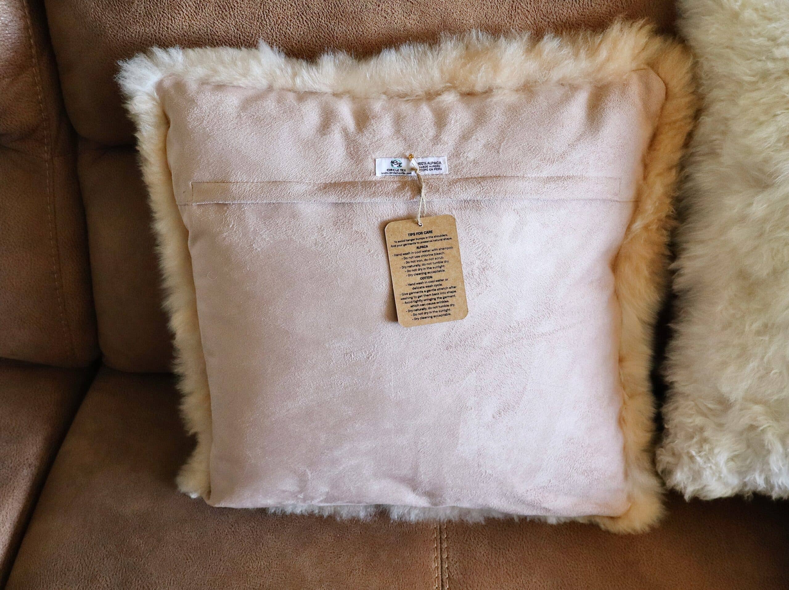 Circle Textile - Wholesale Retailer Sample - Home Decor - Andes - 100% Alpaca Fur7