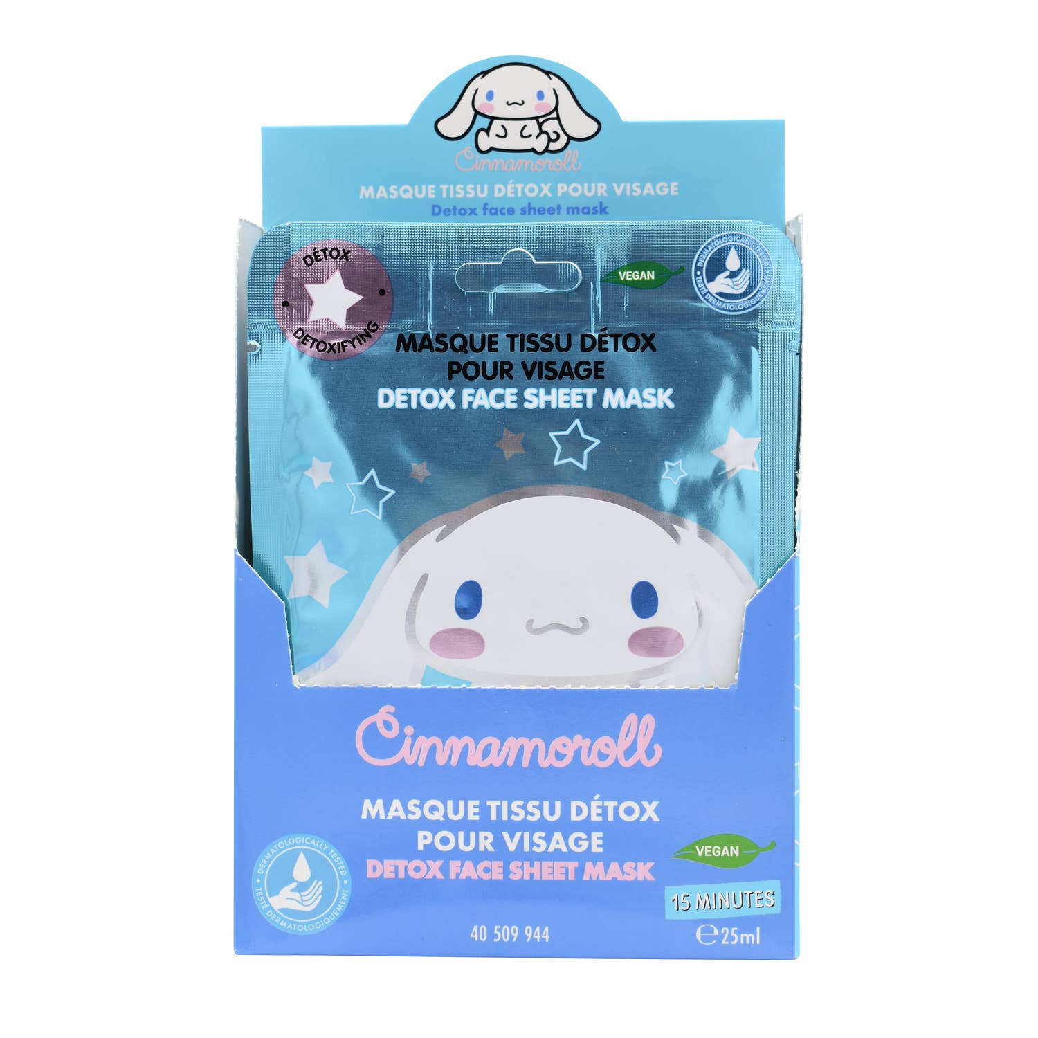 Takecare - Venta al por mayor Mascarilla - Cinnamoroll Mascarilla Facial de Tela Iluminadora para Niños2