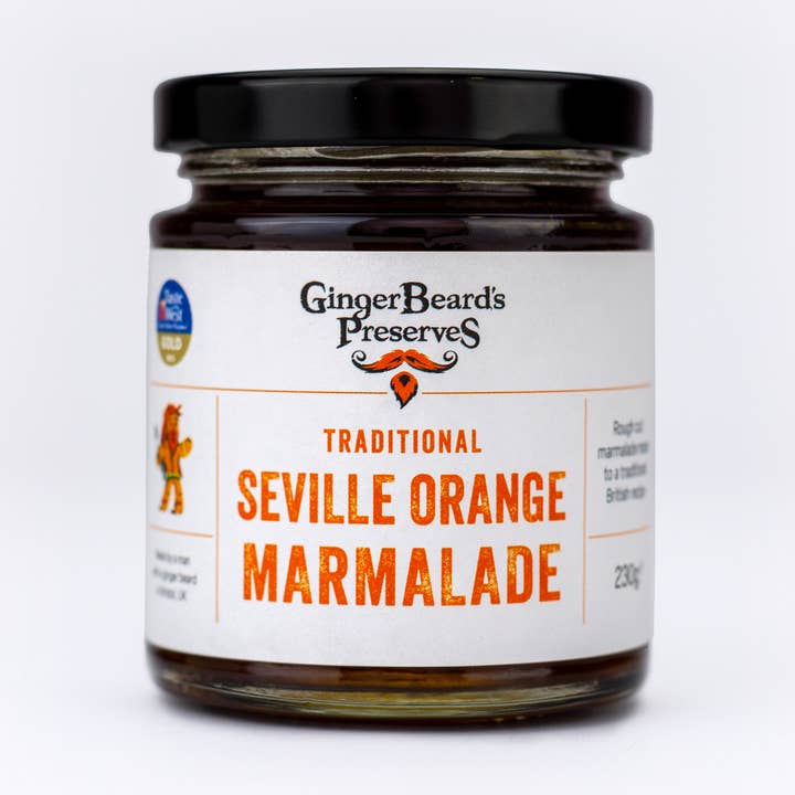 Traditional Seville Orange Marmalade for wholesale by GingerBeard's Preserves