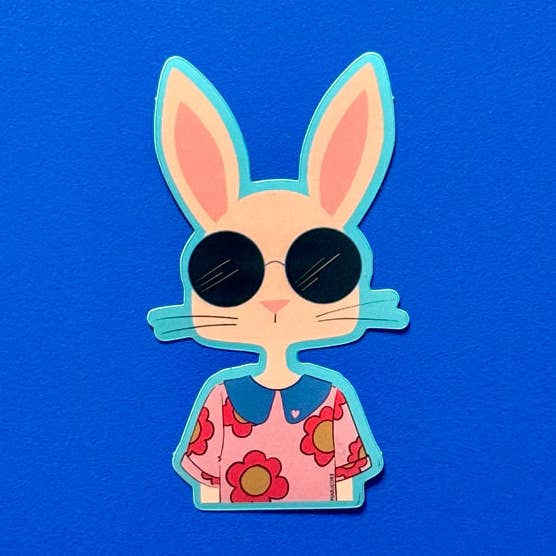 Sticker Bunny pour la vente par Mariisoré
