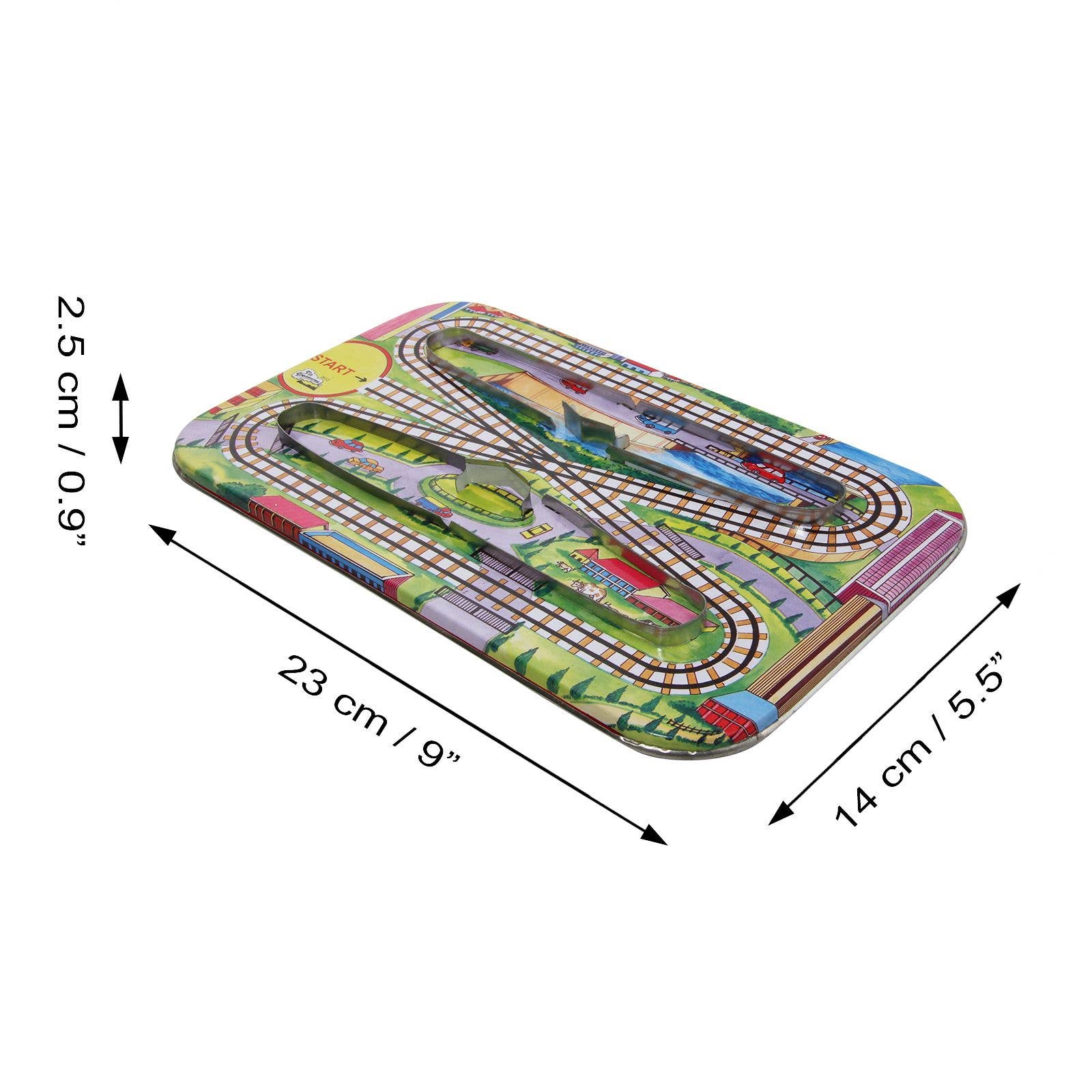 Tribal Trade GmbH - Wholesale Toy Set - Kids - Modern Train Tin Toy Play Without Tin Cars4