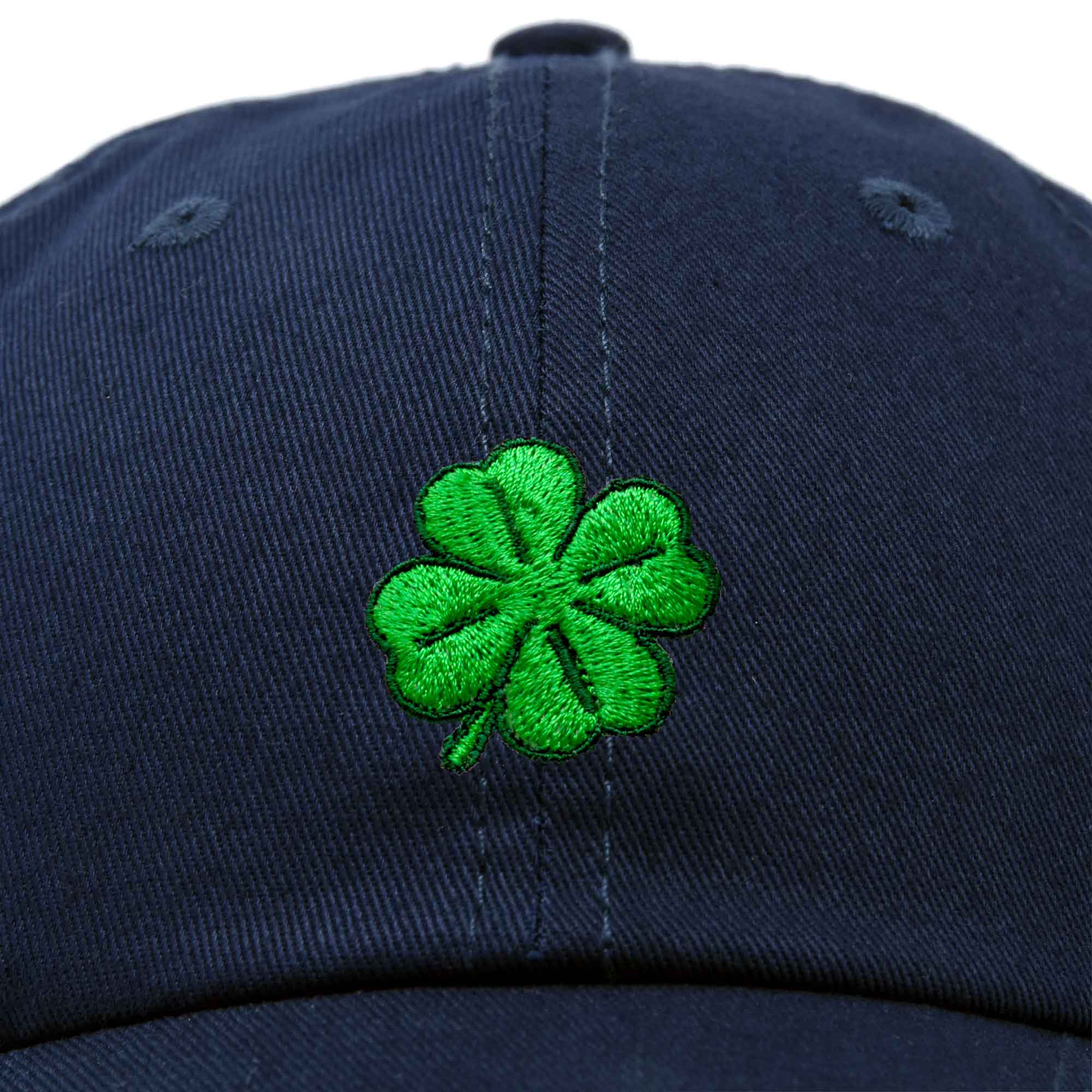 Dalix – wholesale Baseballkeps - Dam – Dalix Four Leaf Clover Hat Bollkeps St. Pattys Day Bomull55