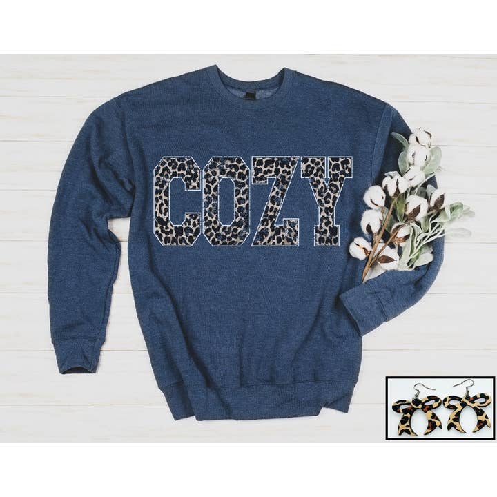 Leopard Cozy für den Großhandel von Southern Attitude Designs Inc