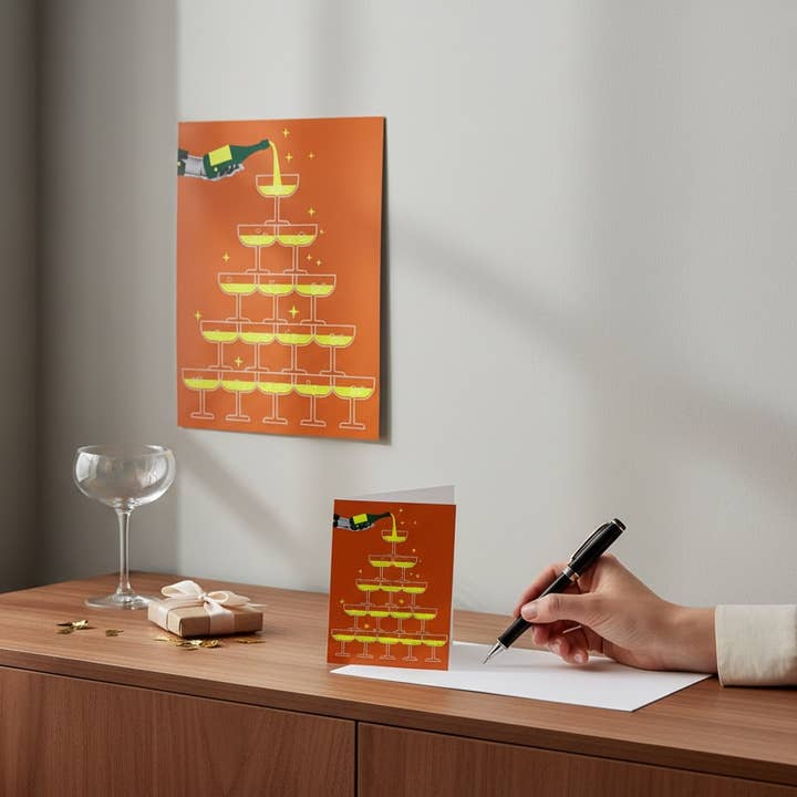 Champagne Mountain for wholesale by My Paper Box