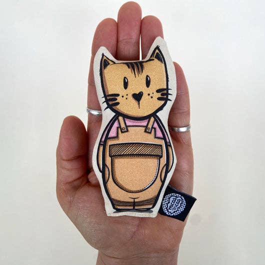 Micastricas - Wholesale Stuffed/Plush Toy - Kids & Baby - Cat soft toy with little pocket friend5