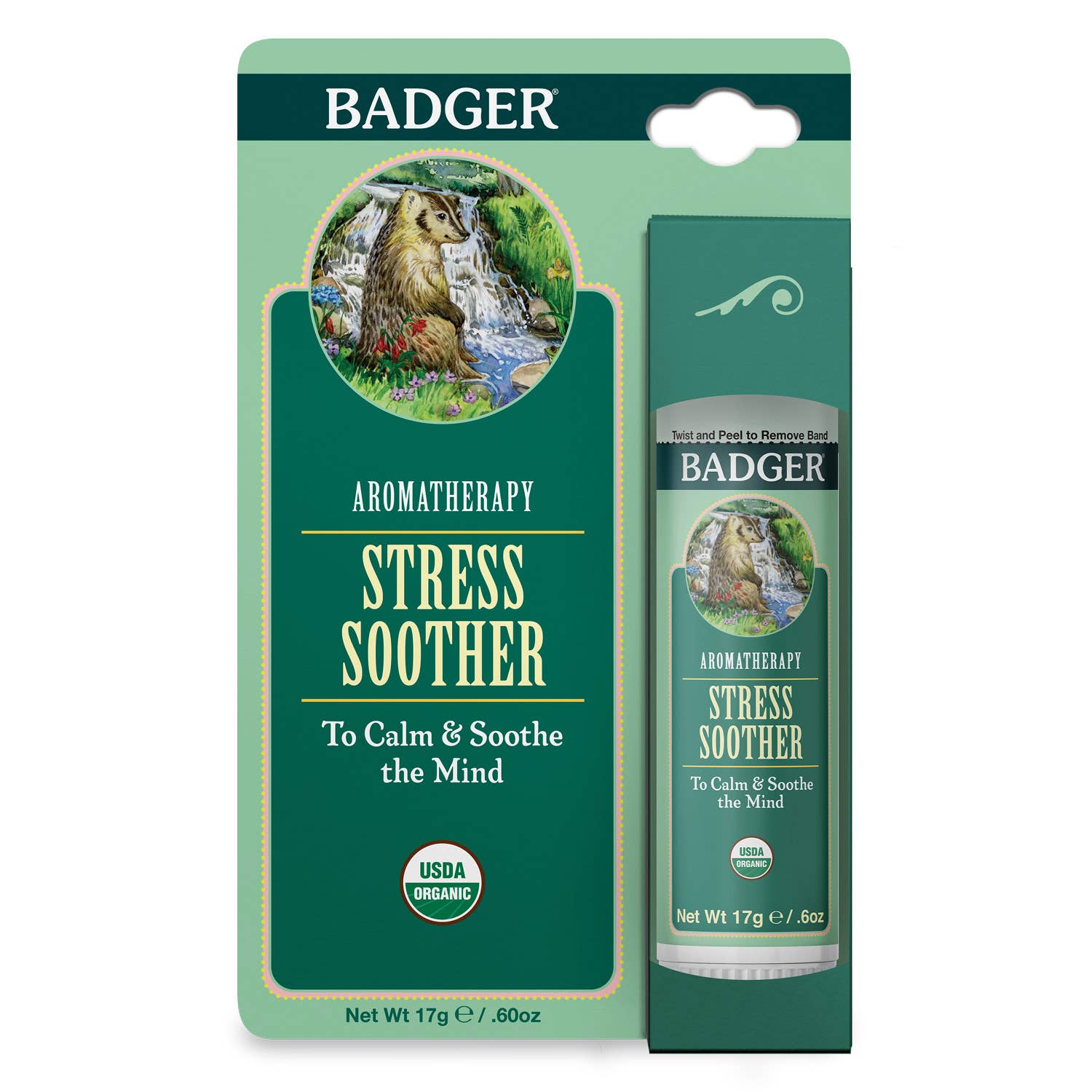 Badger Balm - Wholesale Aromatherapy Lotion/Oil - Stress Soother - 6ct Display1