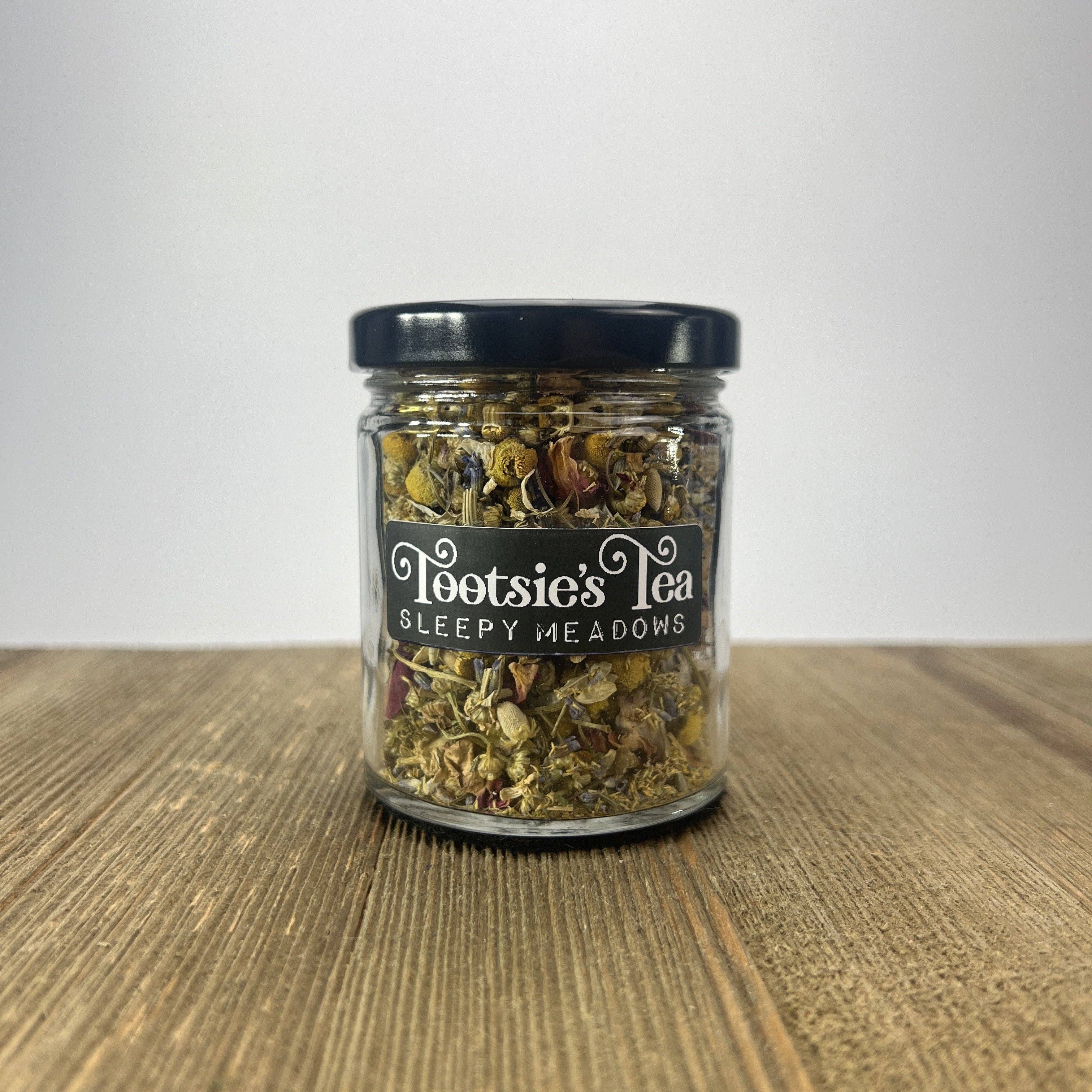 Tootsie's Tea - Wholesale Loose Tea - Sleepy Meadows Tea Jar