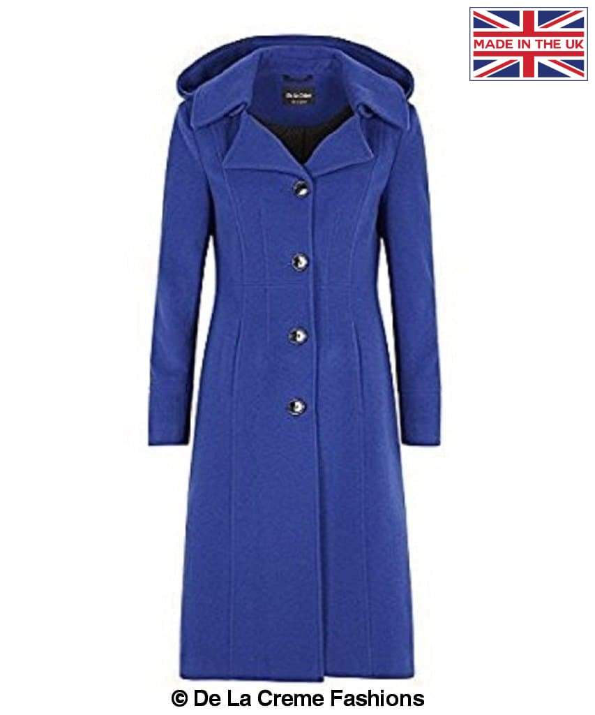 De La Creme Fashions – wholesale Coat – Women’s – Beatrice Wool And Cashmere Hooded Mid Length Coat15