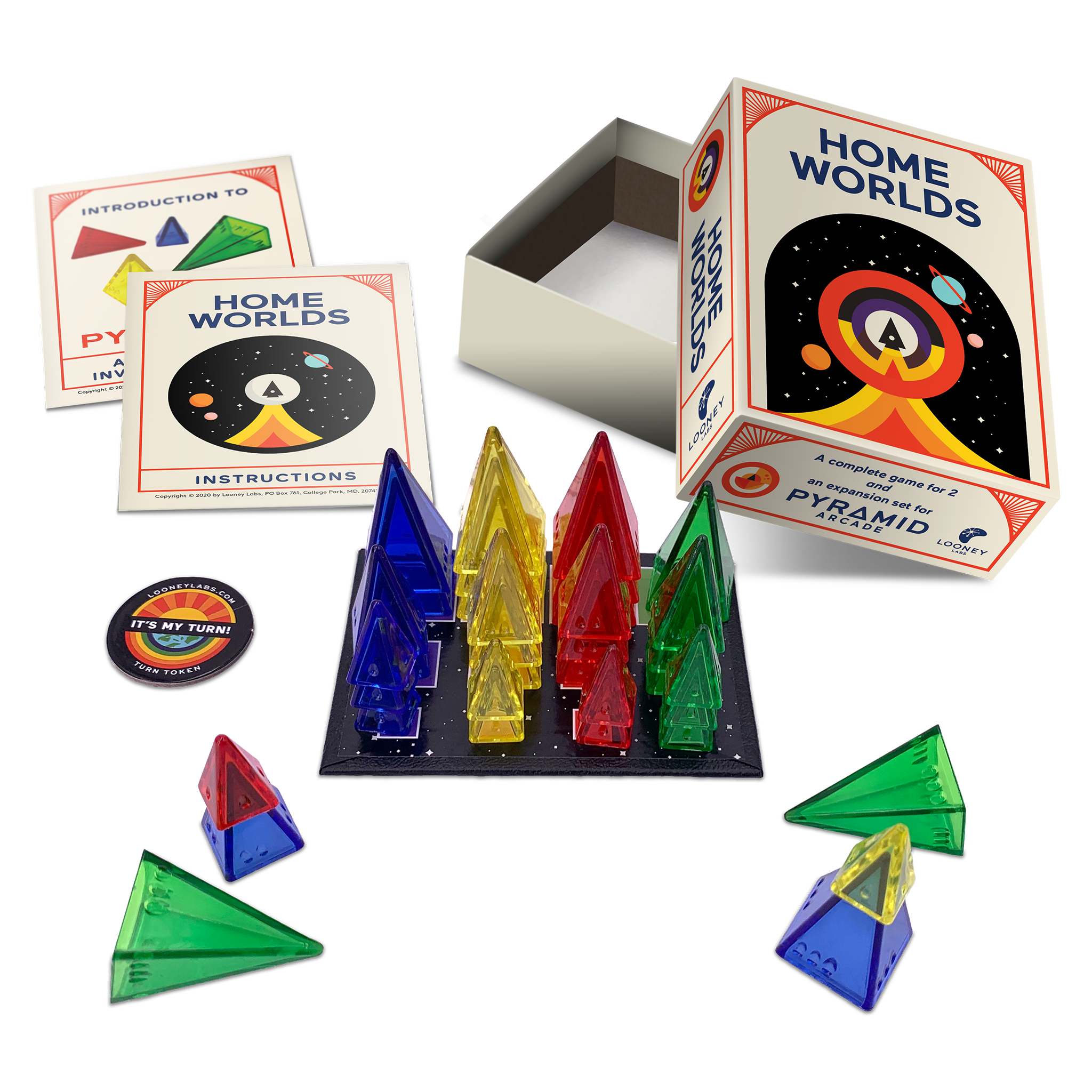 Looney Labs - Wholesale Board Game - Homeworlds1