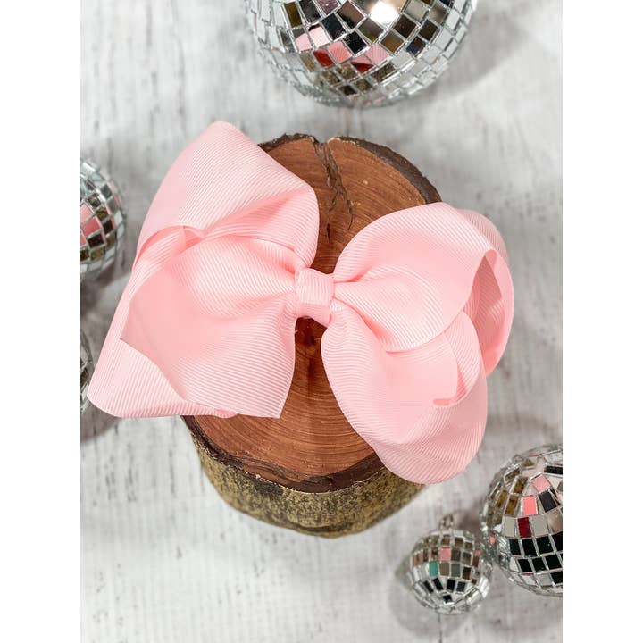 The Hair Bow Company - Wholesale Hair Bow - Kids - Classic Grosgrain Hair Bow - French Clip - 4.5"