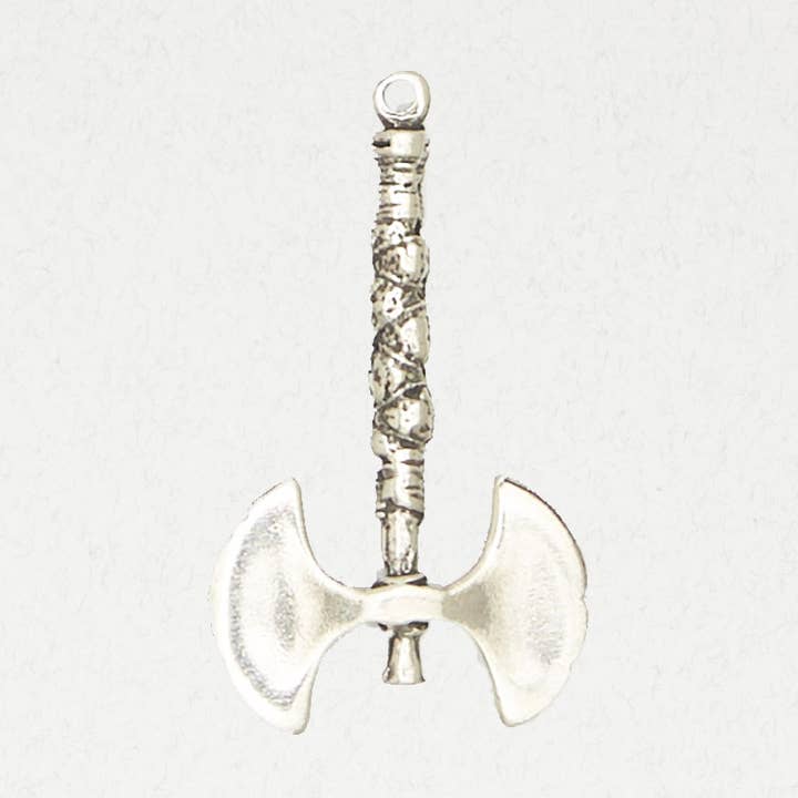 Collar Colgante de Peltre de Diosa - Labrys para venta al por mayor de Nirvana LLC