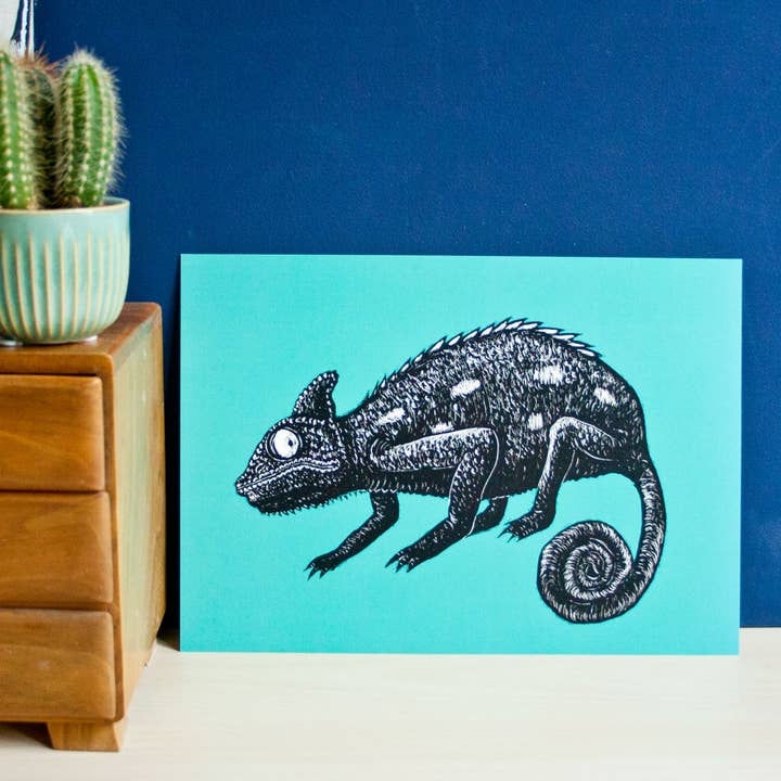 Katja Rub - Wholesale Poster - Poster Chameleon, A42