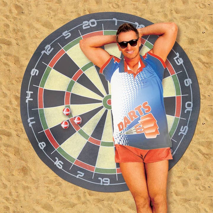 Original Products UK/EU – wholesale Beach towel – Dart Board Towel & Targets Dart Game3