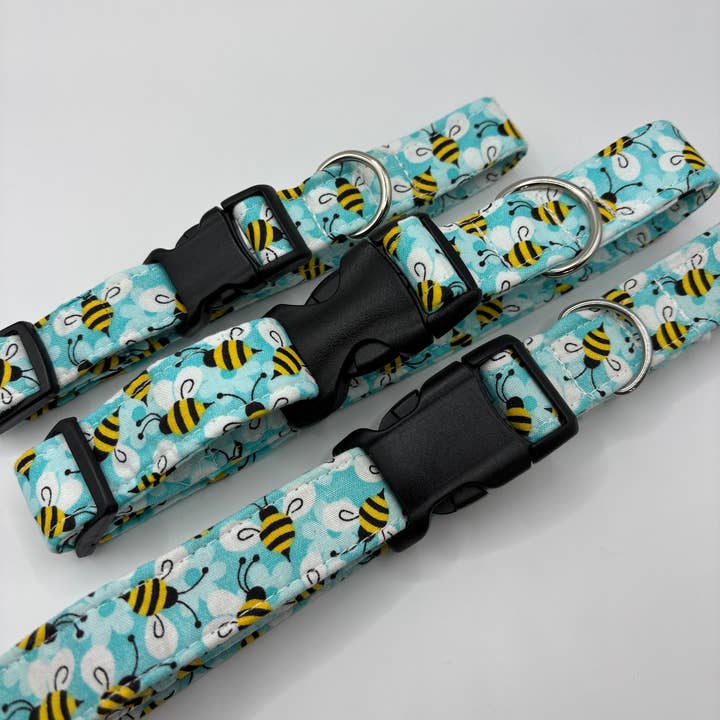 Baylor's Bow Ties – wholesale Pet collar – Dog – Bumble Bee Dog Collar, handmade dog collars1