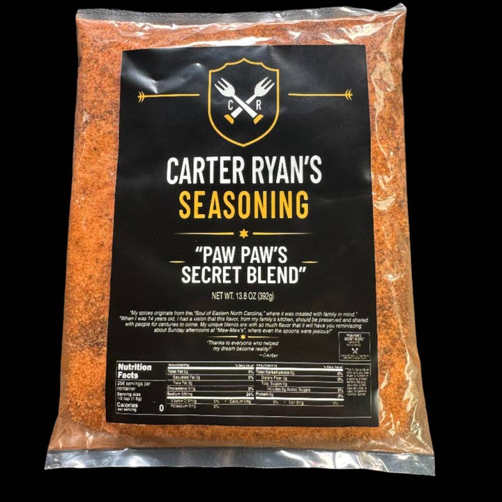 Paw Paw's Secret Blend for wholesale by Carter Ryan's Seasoning