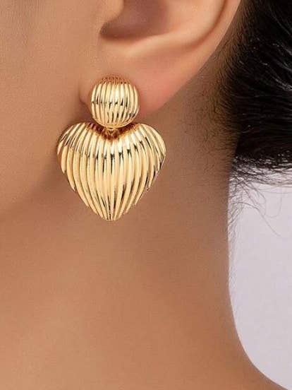 18K Stainless Steel Tarnish Free Waterproof Drop | 40E411 for wholesale by JOSSLYN by wall to wall