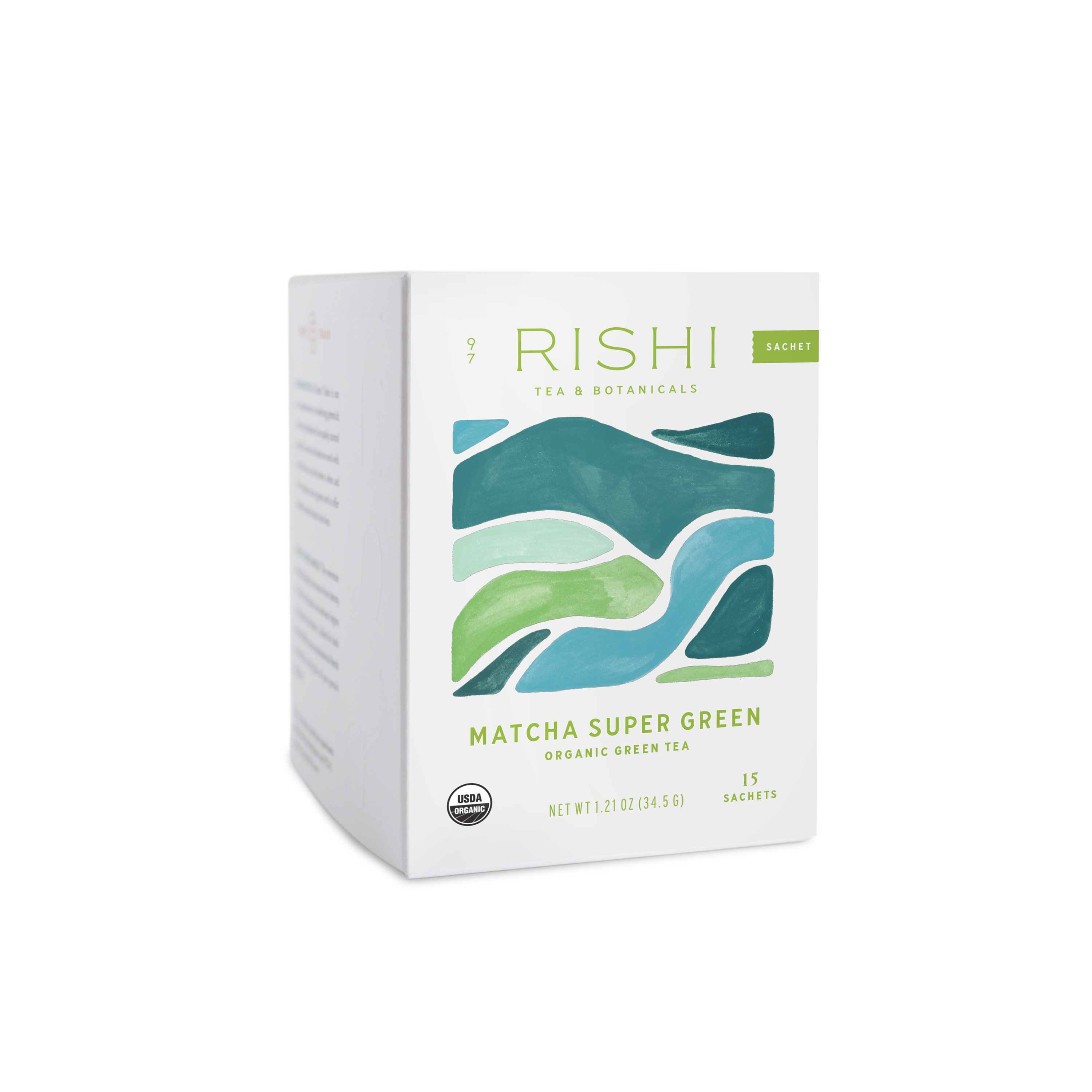 Rishi Tea & Botanicals - Wholesale Health/Detox Tea - Matcha Super Green Organic Green Tea Sachets1