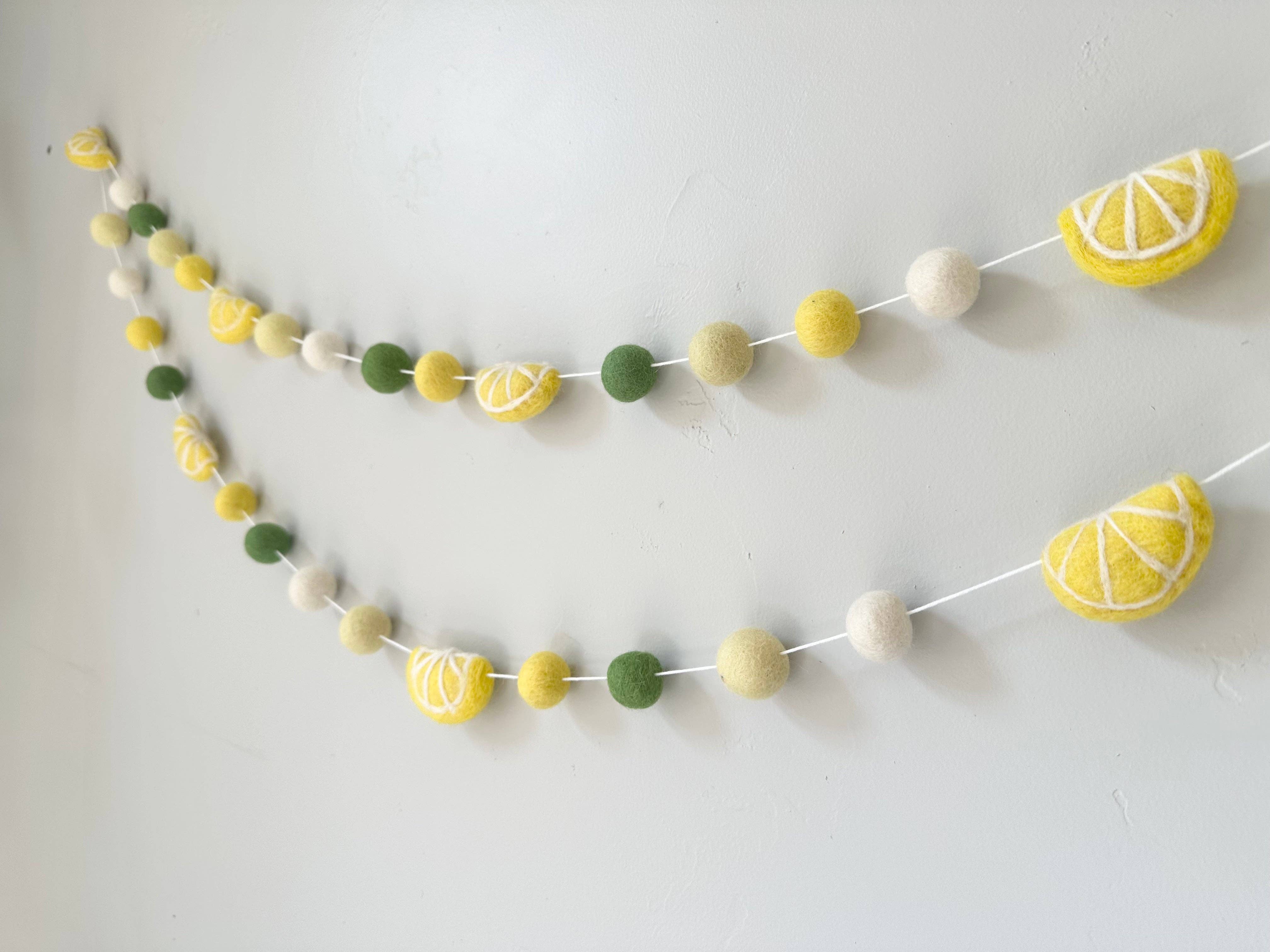 Wool Jamboree - Wholesale Bunting/Garland - Lemonade Garland0
