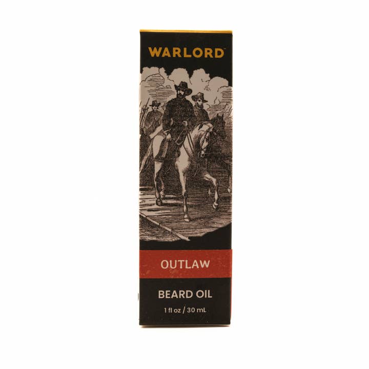 Warlord - Men's Grooming Essentials | Veteran Owned - Wholesale Beard Styling Product - Outlaw Beard Oil