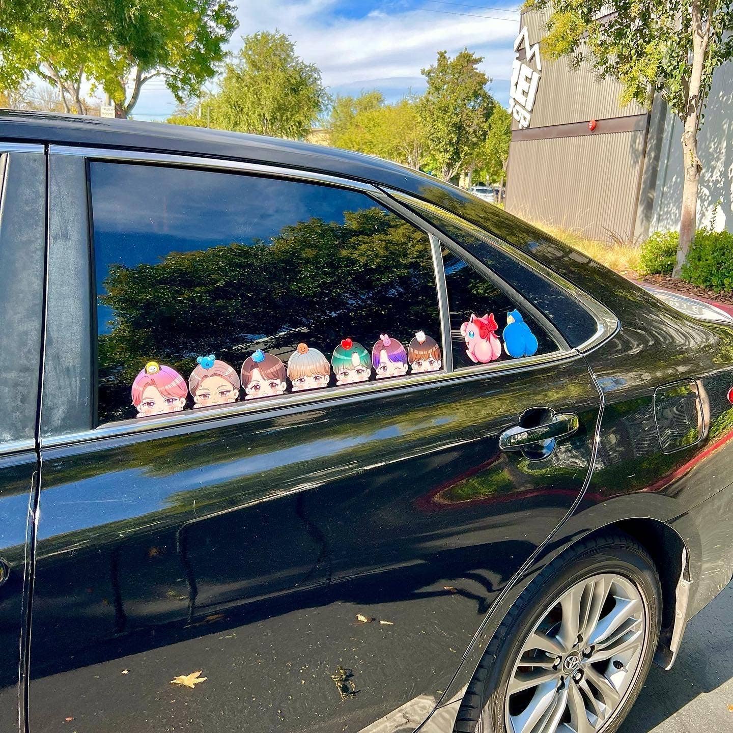 Nekodecal - Wholesale Sticker - Chibi BTS Peekers8