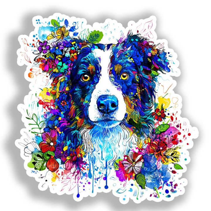 Australisk Shepherd Hund Dekal Klistermärke # A018689 för wholesale av Yoonek Graphics