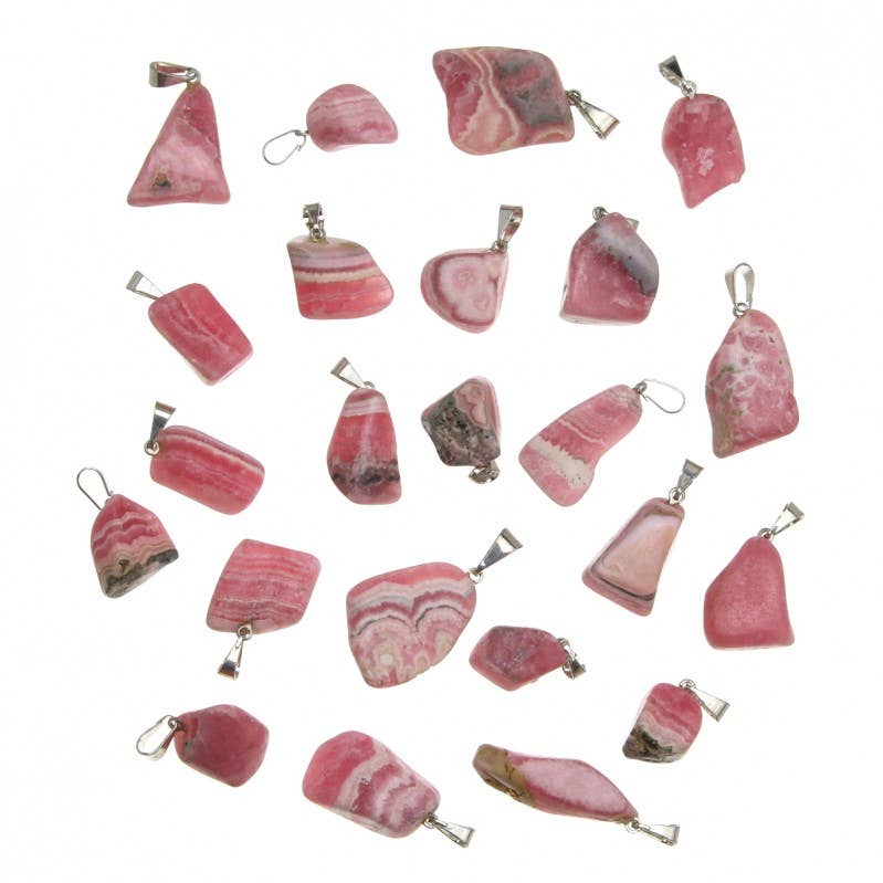 UniArt - Wholesale Individual Charm/Pendant - Rhodochrosite pendant0