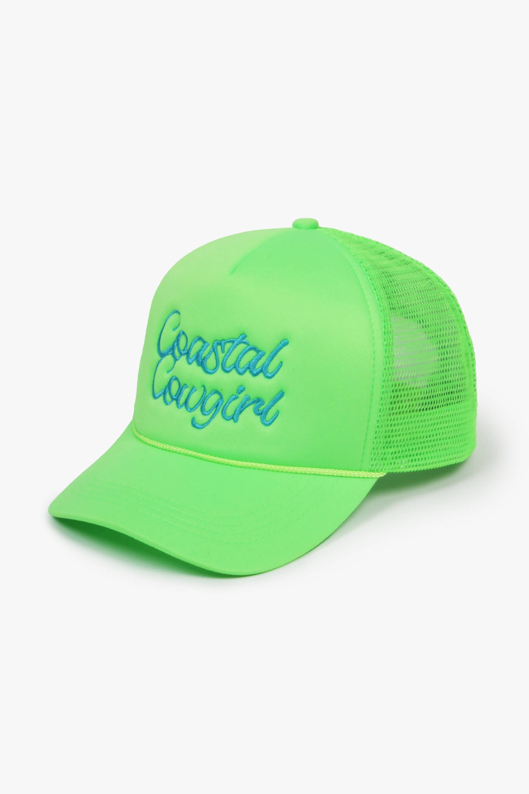 David And Young - Wholesale Trucker Hat - Women's - WESTERN Coastal Cowgirl Embroidery Mesh Back Trucker5