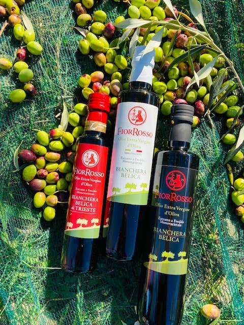 FIOR ROSSO - Vente Huile d'olive - Tris de 3 bouteilles d'huile d'olive extra vierge de 100 ml1