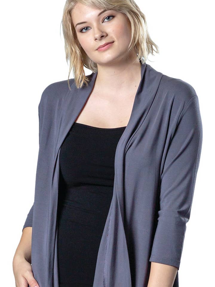 Bamboo Cardigan for wholesale by Papa Fashions