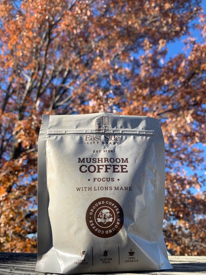 Mushroom Coffee Mix for wholesale by EastSide.CityRoast