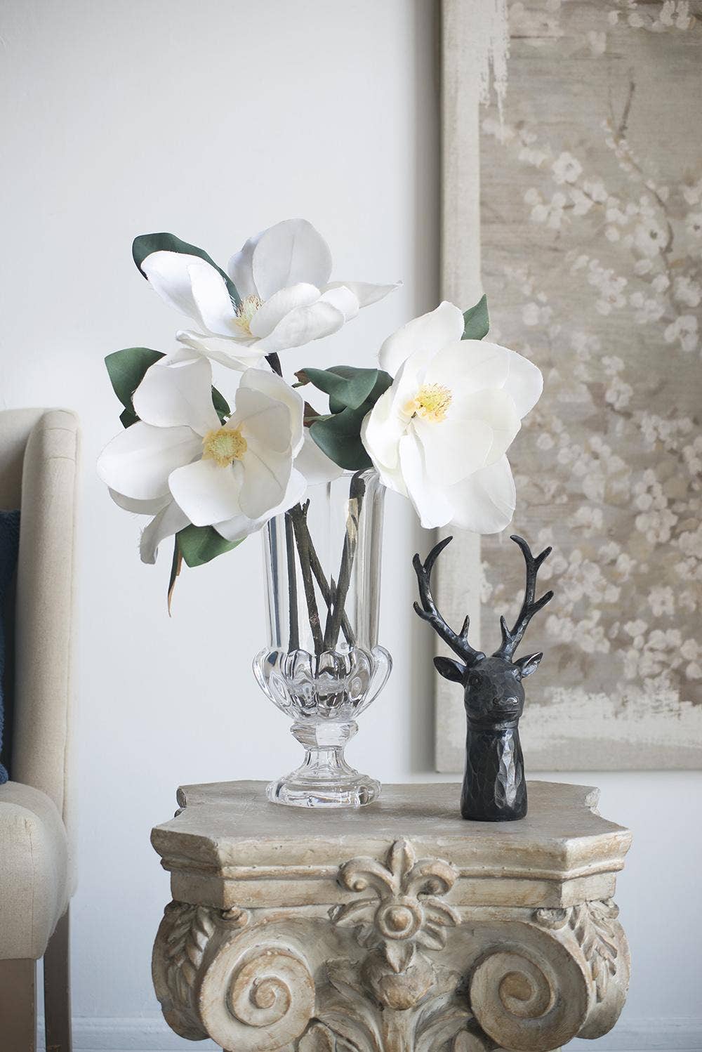 A&B Home Group Inc. - Wholesale Decoratief beeldje - Darby 8-Punts Hertenkop Zwart7