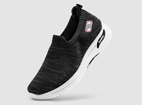 FitVille - Wholesale Slip On Sneakers - Women's - FitVille Women's Lightweight Breathable Slip-on Sock Walking Sneakers1