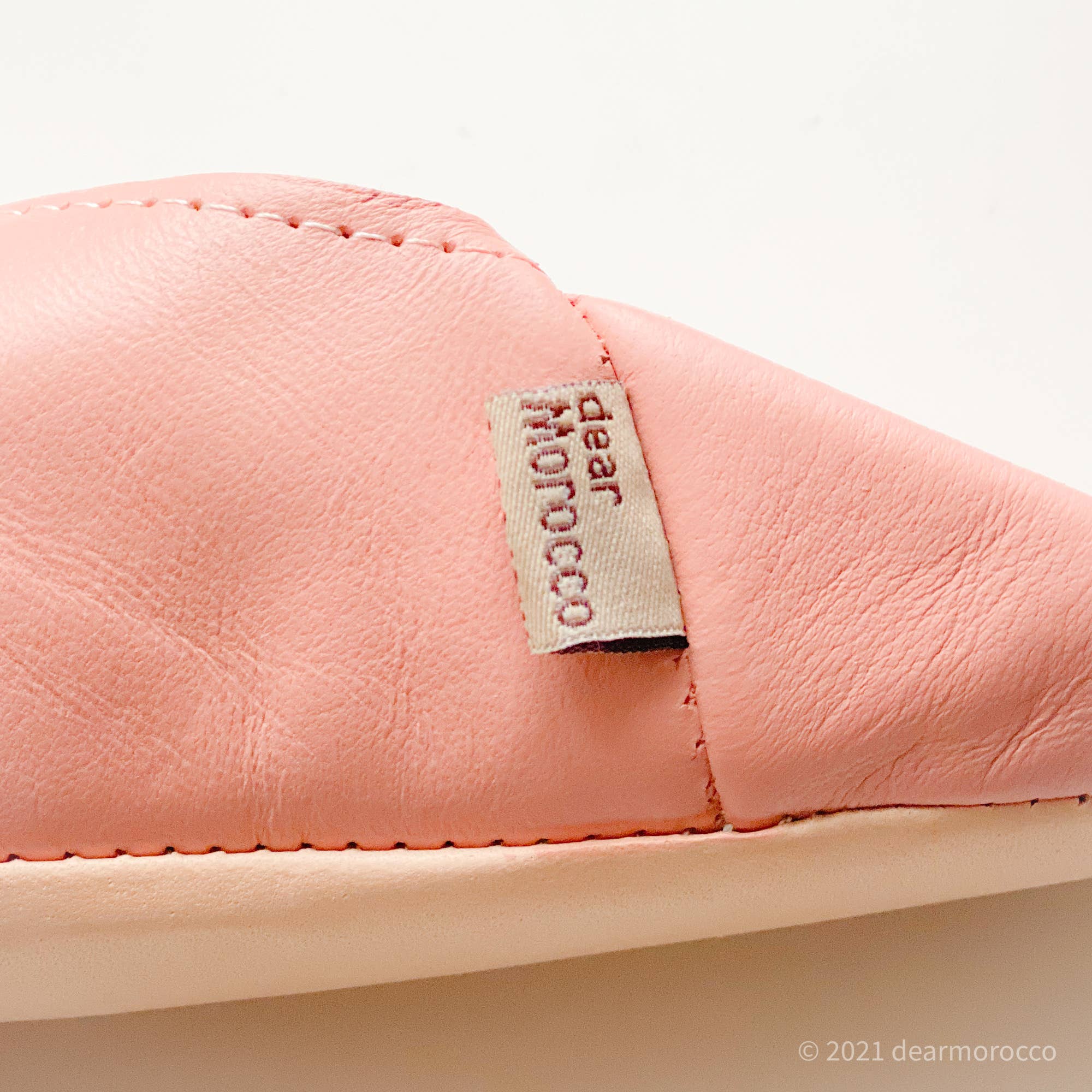 dear Morocco - Venta al por mayor Zapatillas para casa - Mujer - Zapatilla de piel marroquí Babouche//Romi Sunset8