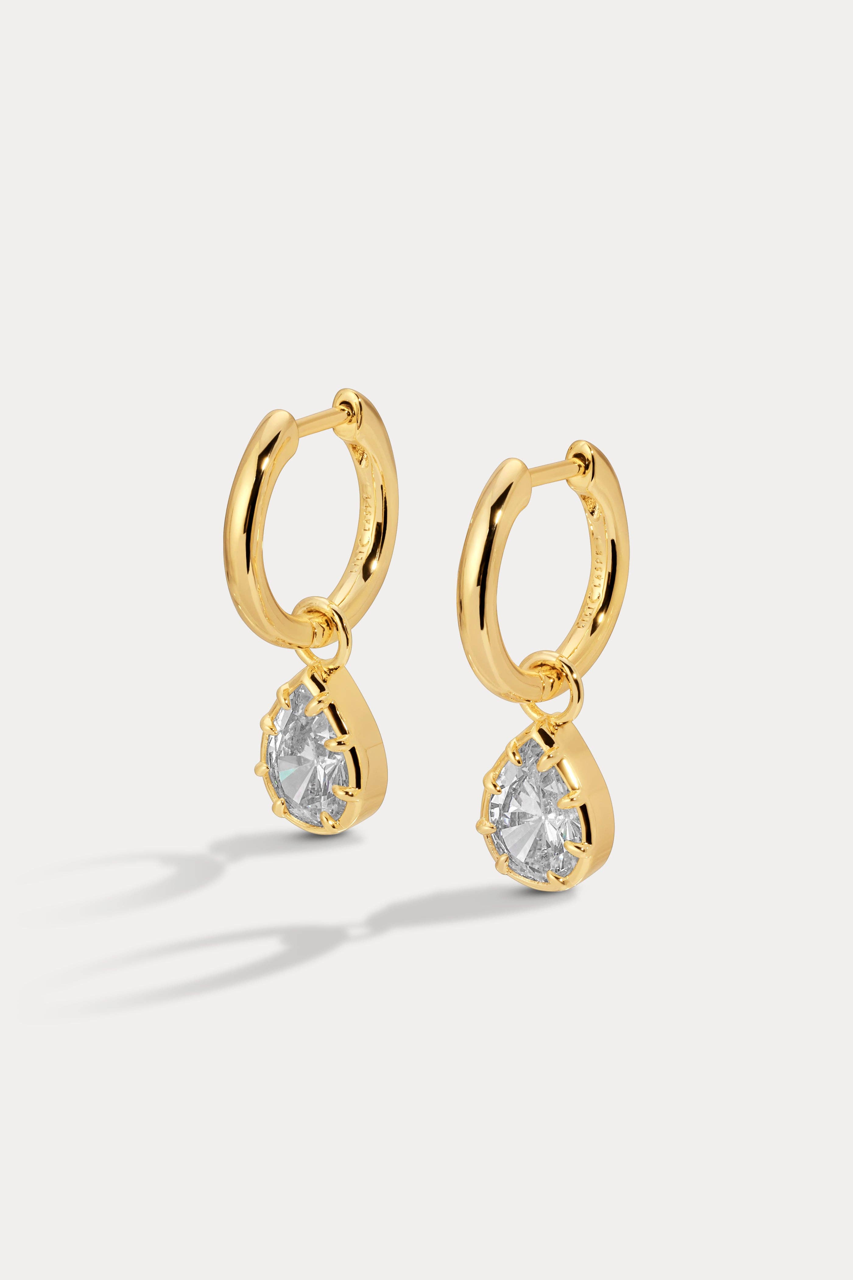 Lili Claspe - Wholesale Dangle Earrings - Estelle Pear Drops7