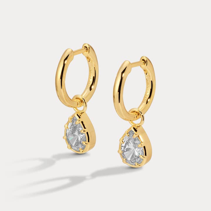 Lili Claspe - Wholesale Dangle Earrings - Estelle Pear Drops7