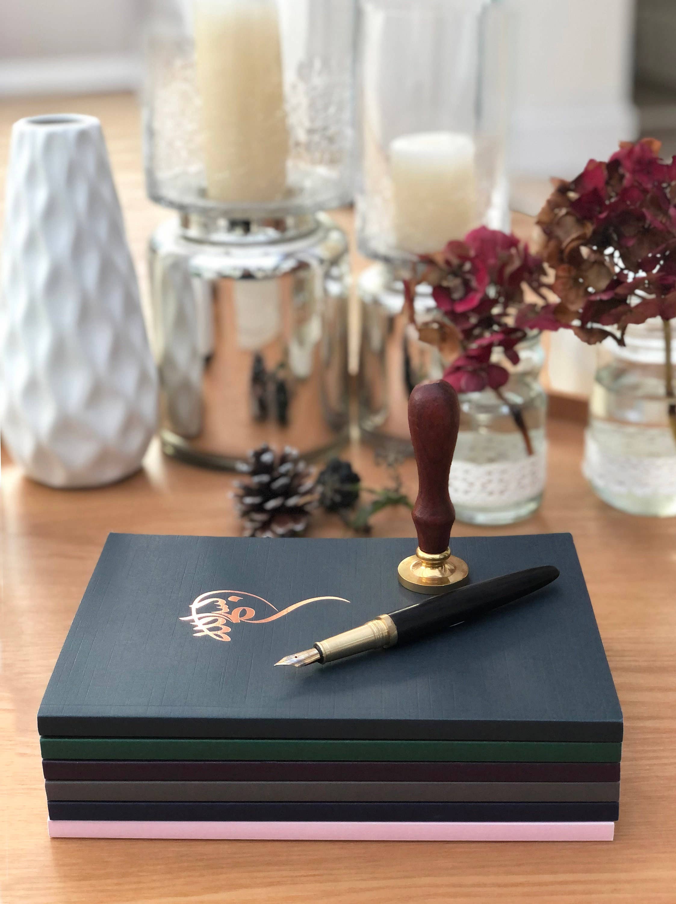 Islamic Moments – Caderno por atacado – Caderno Bismillah Luxury Gold Foil - A5 Planner Journal em3