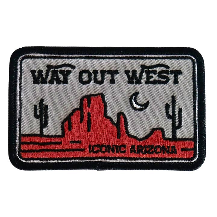 Way out West Patch for wholesale by Iconic Arizona