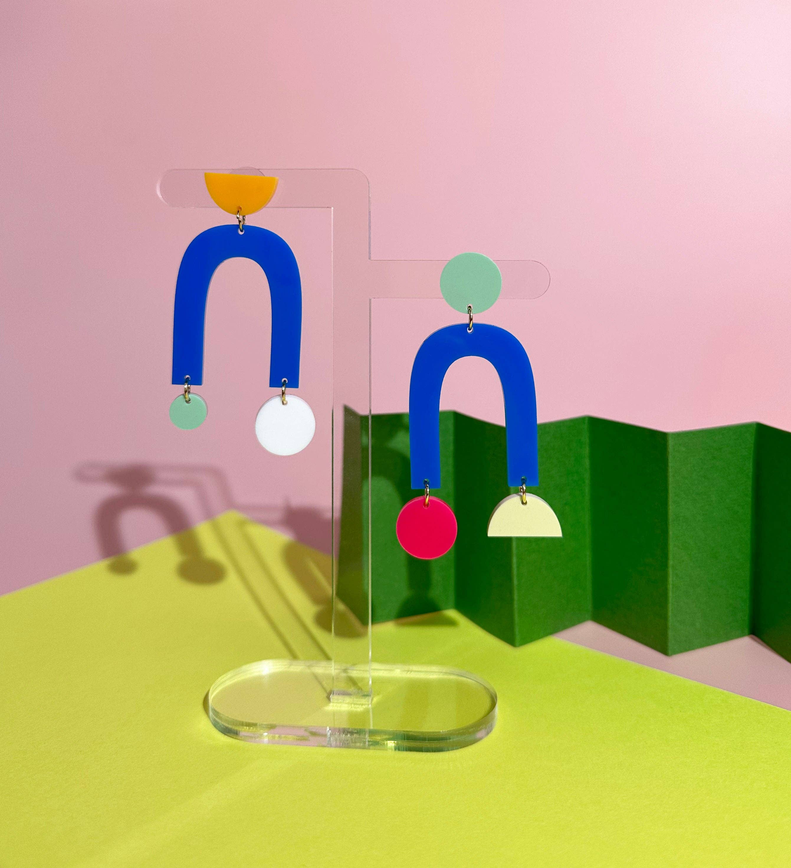 Combinist Goods - Wholesale Dangle Earrings - Collage Earrings3