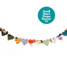 Attic Journals - Wholesale DIY Craft Kit - Shape Garlands - HEART4