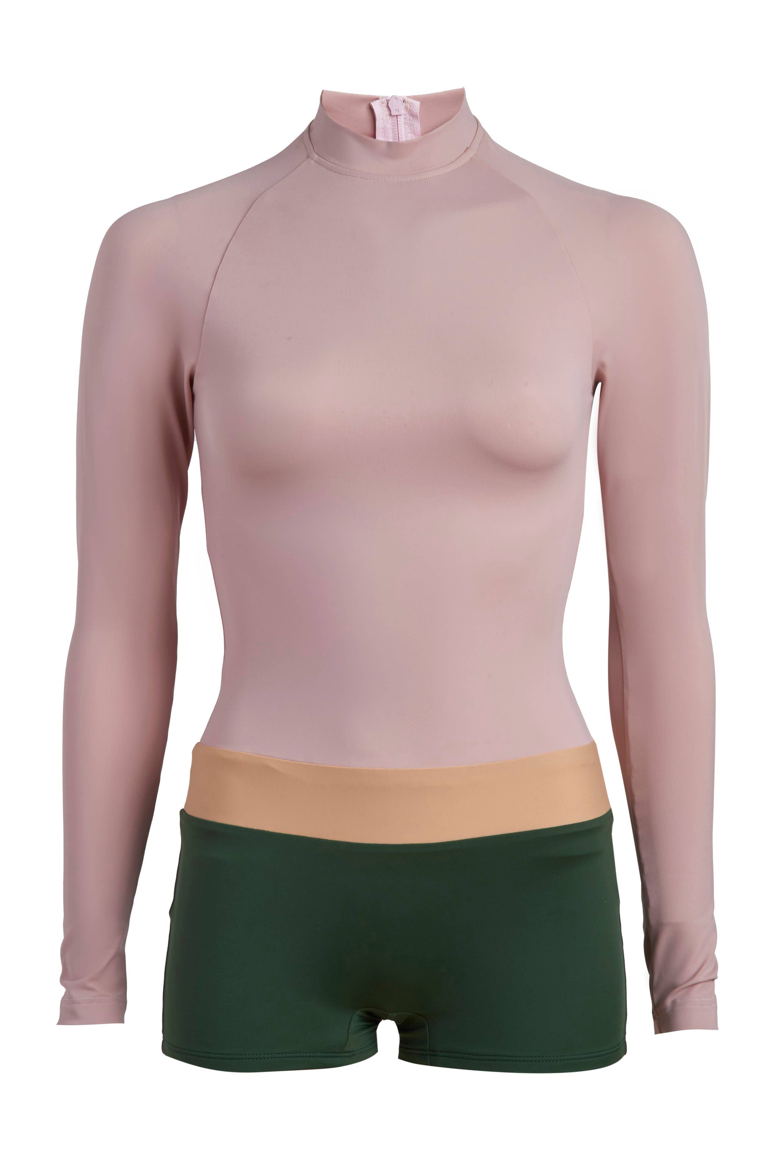 Olive Surf - Wholesale Rashguard - Women’s - The Lauren1