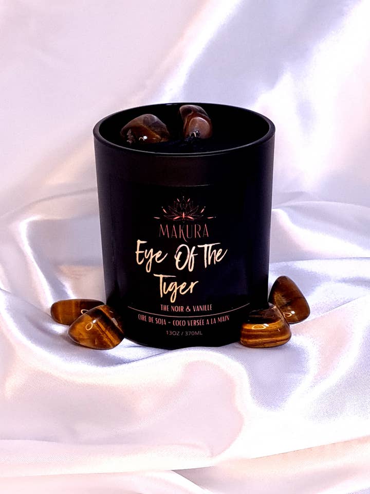 Øje af Tiger Candle for engroshandel hos Makura Candles