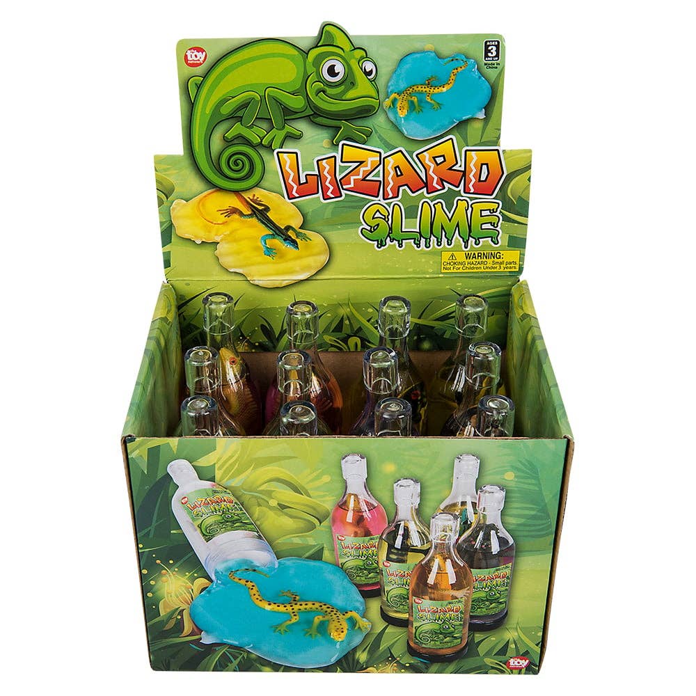 La Luna Bella - Toys - Vendita all'ingrosso Plastilina/slime - Bambini - Barattolo di slime con lucertola LLB - Slime e pasta modellabile3