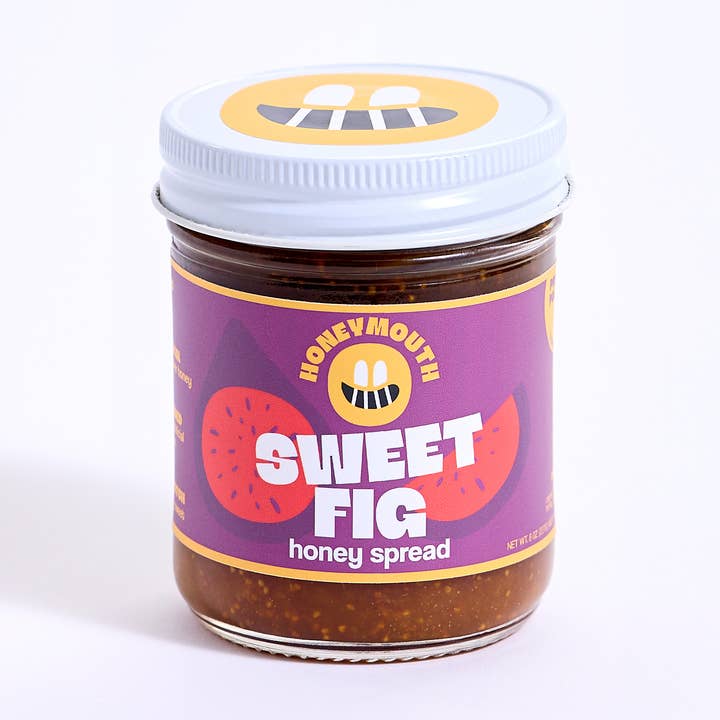 Fig Jam Sweetened with Honey for wholesale by Honey Mouth