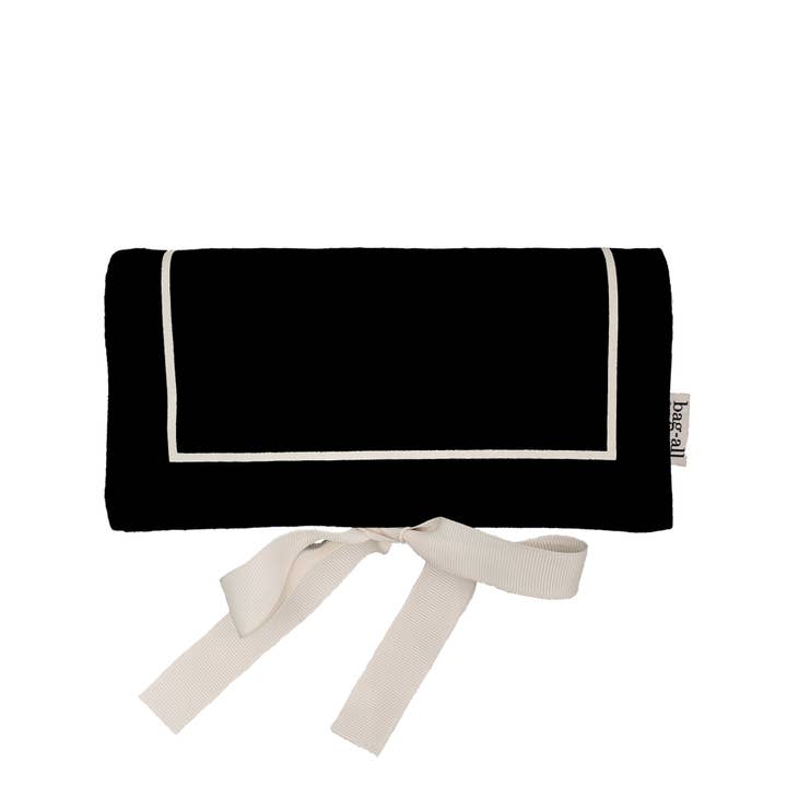 Bag-All – Organizador/caixa de joias por atacado – Rolo de Joalharia de Alta Couture, Médio, Preto