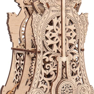 HQ Kites & Designs - Wholesale Decorative Tabletop Object - Wooden City Magic Clock3