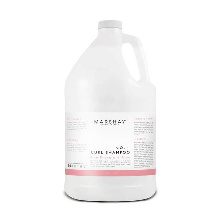 Marshay Organic Beauty Hydrate + Repair Curl Shampoo Nr. 1 Nachfüllpack Groß für den Großhandel von Marshay Organic Beauty