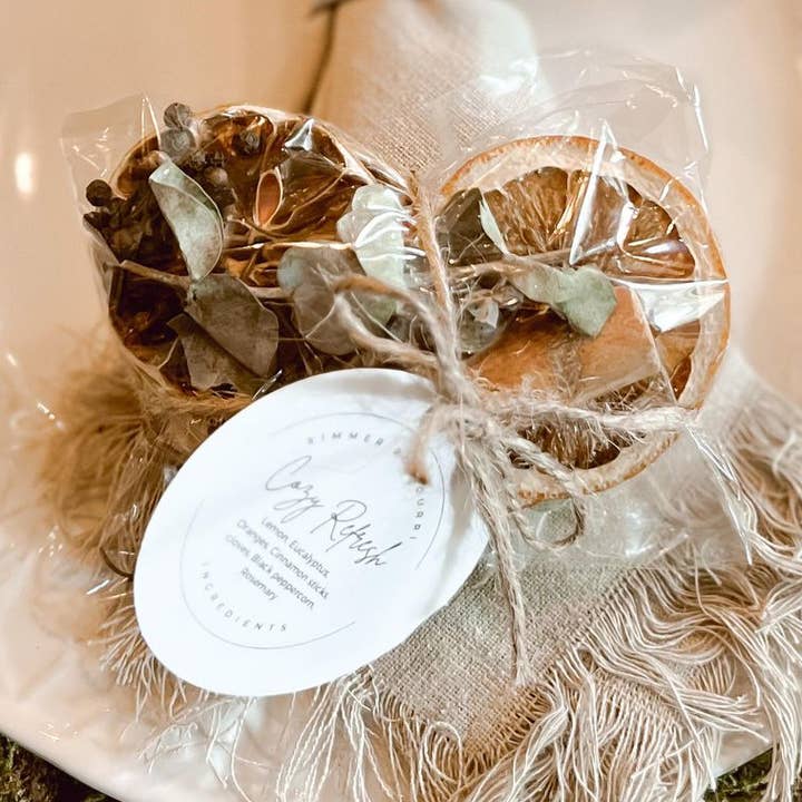 The Coppered Fern - Wholesale Potpourri - Mini Simmer Pot - Cozy Refresh0