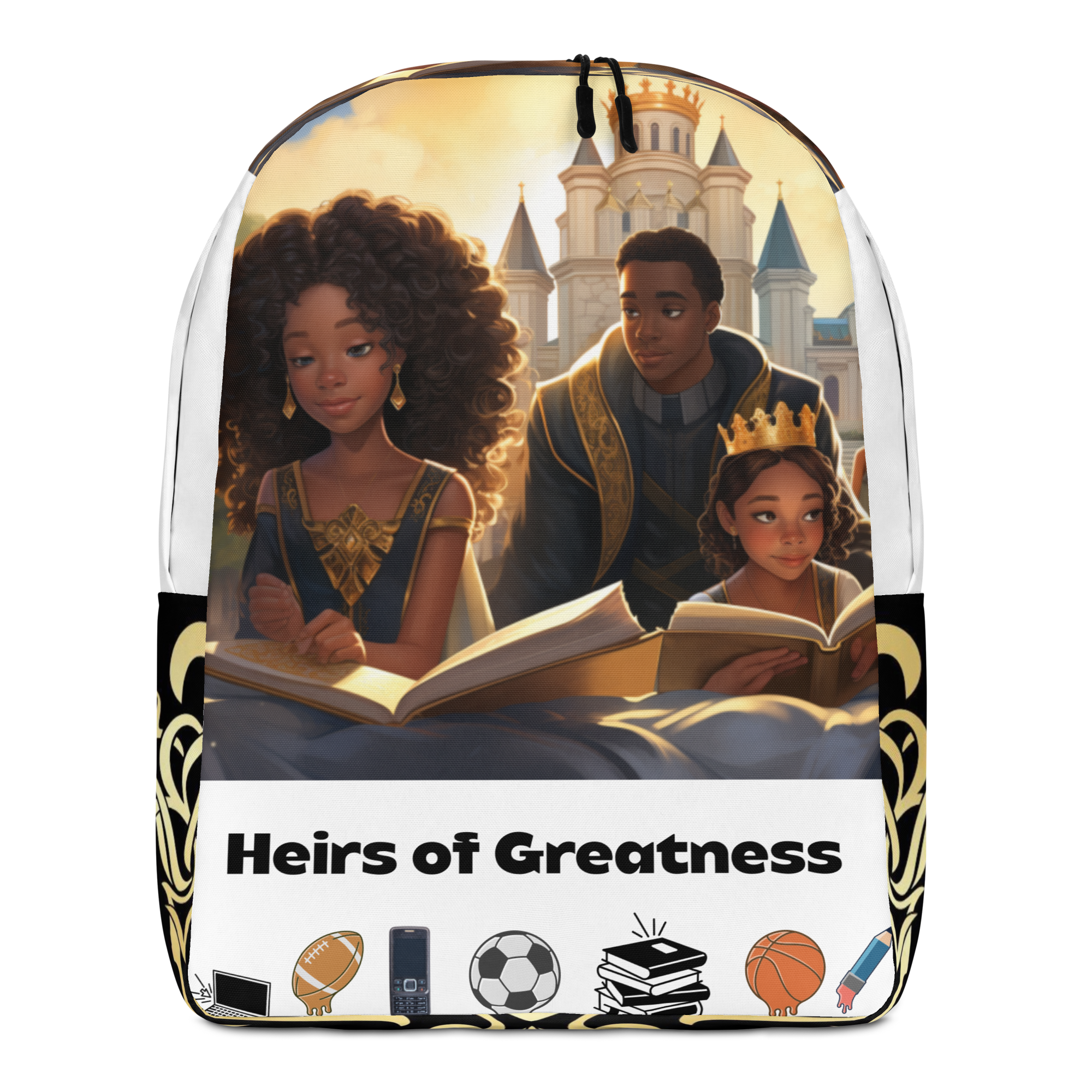 Diamond Eyes Enterprises - Wholesale Backpack - Unisex - Heirs of Greatness Backpack Collection2